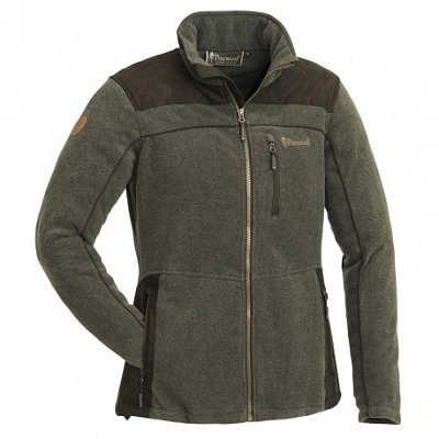 Bunda PINEWOOD Diana Exclusive Fleece 3067 olivová/hnědá vel. L