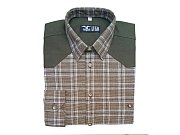 Košile LUKO 222204-2 flanel dlouhý rukáv vel. 40