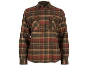 Košile PINEWOOD Prestwick Exclusive dámské D.Green/Teracotta 3428-767 vel. S