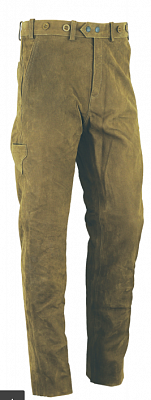Kalhoty Carl Mayer kožené zelené vel. 56