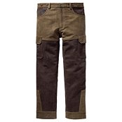 Kalhoty Carl Mayer kožené zeleno-hnědé vel. 46