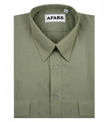 Košile AFARS společenská s krátkým rukávem vel. 43