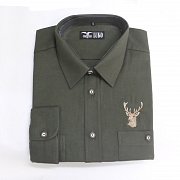 Košile LUKO 122217 dlouhý rukáv vel. 45