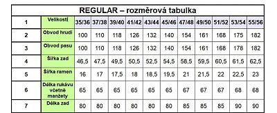 Košile LUKO 244107 s krátkým rukávem vel.  43