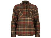 Košile PINEWOOD Prestwick Exclusive dámské D.Green/Teracotta 3428-767 vel. XXL