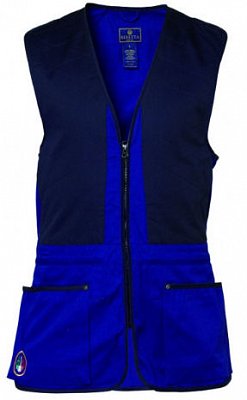 Střelecká vesta Beretta Trap Cotton modrá