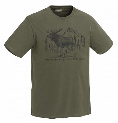 Triko PINEWOOD Moose 5571 zelené vel. 3XL