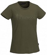 Triko PINEWOOD Outdoor Life 3445 dámské H.olive vel. M