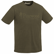 Triko PINEWOOD Outdoor Life 5445 olivové vel. 4XL