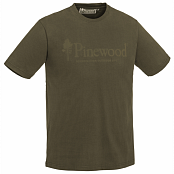Triko PINEWOOD Outdoor Life 5445 olivové vel. L