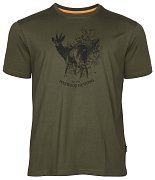 Triko PINEWOOD Roe Deer 5455-107 olivové vel. 5XL