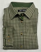 Dámská halenka LUKO DR zelená kostička 152 119 vel. 38