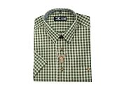 Košile LUKO 124118 kostkovaná s výšivkou KR vel. 41