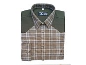 Košile LUKO 222204-2 flanel dlouhý rukáv vel.  49