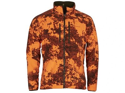 Mikina PINEWOOD Furudal Reversible Camou 5618-269 Hunting Brown/Strata Blaze vel.  XL